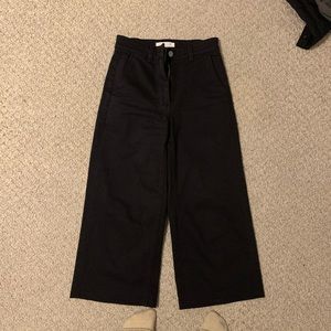 Everlane wide leg pants (cropped)